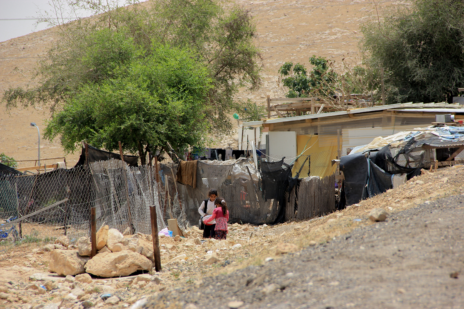 خان الأحمر: تصوير: ريما عيسى، بتسيلم، 29.5.2018