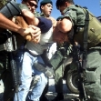 <p>[1770] 10  Israeli border policemen kick and punch a Palestinian protestor who, along with other Palestinian citizens, attempted to prevent construction on Palestinian owned land in East Jerusalem.</p><p>Photo credit: Yannis Behrakis, © Reuters</p>