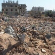 <p>[2564] 26  The rubble left from house demolitions carried out on 20 January 2004 in the Kishtah neighborhood south of Rafah, Gaza Strip. The houses are located 100 meters from the border fence with Egypt.</p><p>Photo credit: Mazen Al Majdalawy, B'Tselem</p>