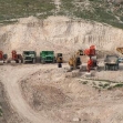 <p>[3515] 23  Construction vehicles working on the Separation Barrier in East Jerusalem.</p><p>Photo credit: Nidal Kana’ane, B'Tselem</p>