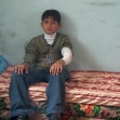 <p>[4281] 25  Muhammad Badwan, age 13, was used by the IDF as a human shield. Badwan was forced to sit on a military jeep from the afternoon to 10 PM to prevent other Palestinians from throwing stones at the jeep during a protest against the Separation Barrier.</p><p>Photo credit: Nidal Kana’ane, B'Tselem</p>