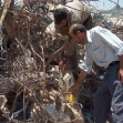 <p>[5705] 8  Khamis al-Majdalawi from Beit Hanun, Gaza Strip, near the ruins of his house. The house was demolished on 5 July 2004. Soldiers confined his family to one small room for three days before the demolition.</p><p>Photo credit: Mazen Al Majdalawy, B'Tselem</p>