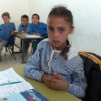 <p>[5692] 30 Septe Maryam Jundiya, 8 years old.  Foreign volunteers escorted a group of children from Khirbet a-Tuba to school in a-Tuwani, in the southern West Bank. Settlers from Maon attacked them, and Maryam was hit in the head.</p><p>Photo credit: Musa Abu Hashhash, B'Tselem</p>