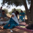 <p>[6911] 18  Hakmeh al-Muher, 68, from Ti’anik, Jenin District, lives in a tent she received from the Red Cross after the Civil Administration, despite a temporary stay of execution ordered by the court, destroyed her shack, claiming it was built without a permit.</p><p>Photo credit: Atef Abu A-Rob, B'Tselem</p>