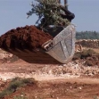 <p>[7300] 24  Cutting down olive trees in preparation for building another section of the separation barrier, in the area of Bido Village, East Jerusalem, July 2005. </p><p>Photo credit: Kareem Jubran, B'Tselem</p>