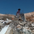 <p>[7262] 12  A child from the Hanfiyeh family standing among the ruins of her family's house. The house was demolished on 12 July 2005 for being built without a permit.</p><p>Photo credit: Kareem Jubran, B'Tselem</p>