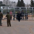 <p>[7851] 25  The western gate of the separation barrier, which separates farmers from al-Jib from their lands, and the al-Khalaila neighborhood from the rest of the village.</p><p>Photo credit: Kareem Jubran, B'Tselem</p>