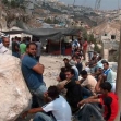 <p>[8579] 25  Workers who entered Jerusalem without a permit are detained by Border Police at the entrance to the village of a-Sheikh Sa'ed, near Jerusalem.</p><p>Photo credit: Kareem Jubran, B'Tselem</p>