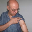 <p>[7843] 28  Taisir Zahada, 52, a physician, a resident of Tel Rumeida, Hebron. On 24 August 2006, Israeli soldiers who were stationed on his roof beat him and his family inside their home.</p><p>Photo credit: Musa Abu Hashhash, B'Tselem</p>