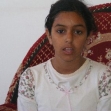 <p>[9559] 10  The witness Samira a-Daraghmeh, 13, whose mother was killed when the door of their house was blown up, 'Abasan al-Jadida, Khan Yunis, 7 May 2008.</p><p>Photo credit: Muhammad Sabah, B'Tselem</p>