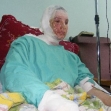 <p>[10316] 9 Jan Operation Cast Lead: Ghada Abu Halima, who was severely burned on 4 January 2009 from phosphorous shells fired at her house, which killed five members of her family. She died from her wounds on 23 September 2009. </p><p>Photo credit: Muhammad Sabah, B'Tselem</p>