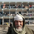 <p>[10645] 11 Jan A Palestinian, who fled his house during Israel's offensive nicknamed "Operation Cast Lead", stands in a U.N. school in the northern Gaza Strip January 11, 2009.</p><p>Photo credit: Mohammad Salem, © Reuters</p>