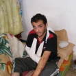 <p>[10409] 21  Majed al-Hajahjeh, merchant, states that soldiers brutally assaulted him on 17 January 2009 when he was on his way to Hebron. The soldiers broke his arm and left him lying injured on the road.  </p><p>Photo credit: Suha Zeid, B'Tselem</p>