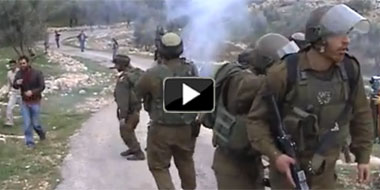 מתוך תיעוד האירוע בווידיאו על-ידי עימאד בורנאט