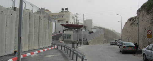 מחסום שיח' סעד. צילום: עאמר עארורי, בצלם, 11.2.15.