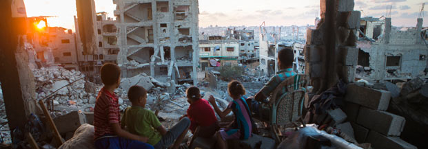 A-Tuffah neighborhood, Gaza city, 21 Sept. 2014. Photo: Anne Paq, Activestills.org