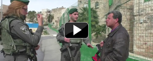 Separation policy in Hebron: Military renews segregation on main street; wide part &ndash; for Jews, narrow, rough side passage &ndash; for Palestinians