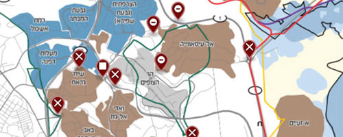 מתוך מפת ההגבלות.