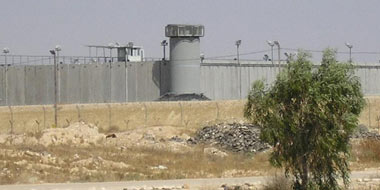 Ktziot Prison, where some of the administrative detainees are held. Photo: Yosi I