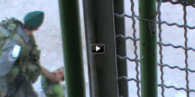 Border Police in Hebron abused a schoolboy, ‘Abd a-Rahman Burqan, twice in one month