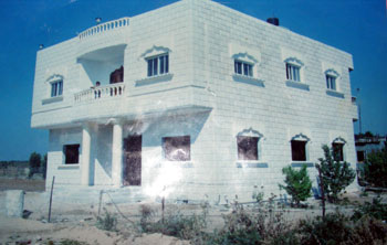 Al-Kafarneh home in Beit Hanun before it was destroyed. (Family photo)