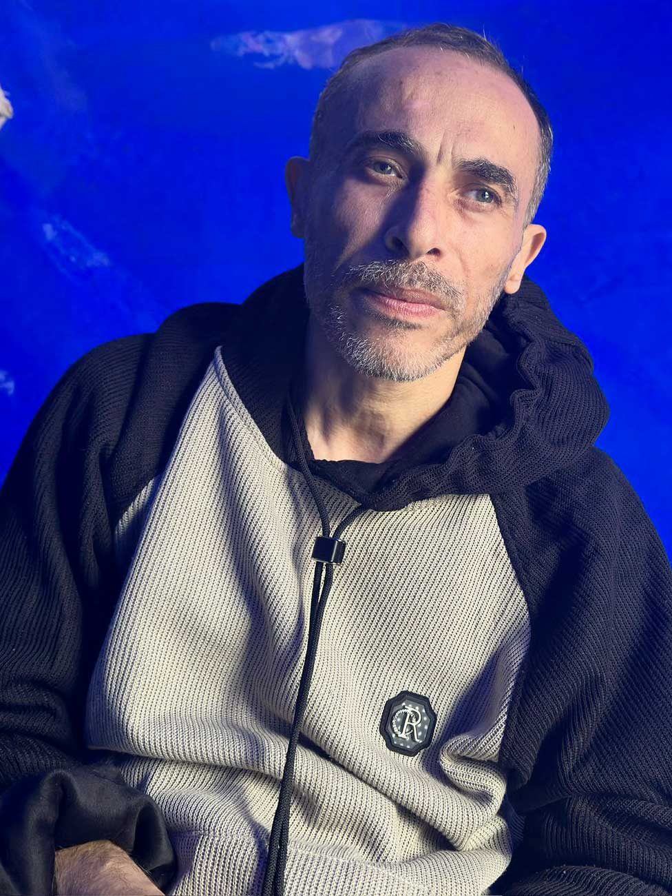 Mahmoud Abu Qadus. Photo: Muhammad Sabah, B’Tselem, 23 Jan. 2024