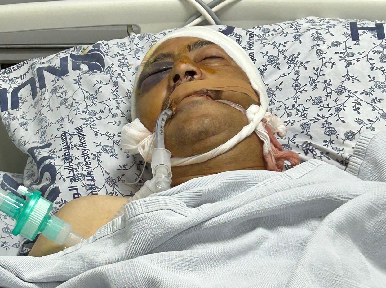 חיכמת שתיווי בבית החולים. התמונה באדיבות המשפחה