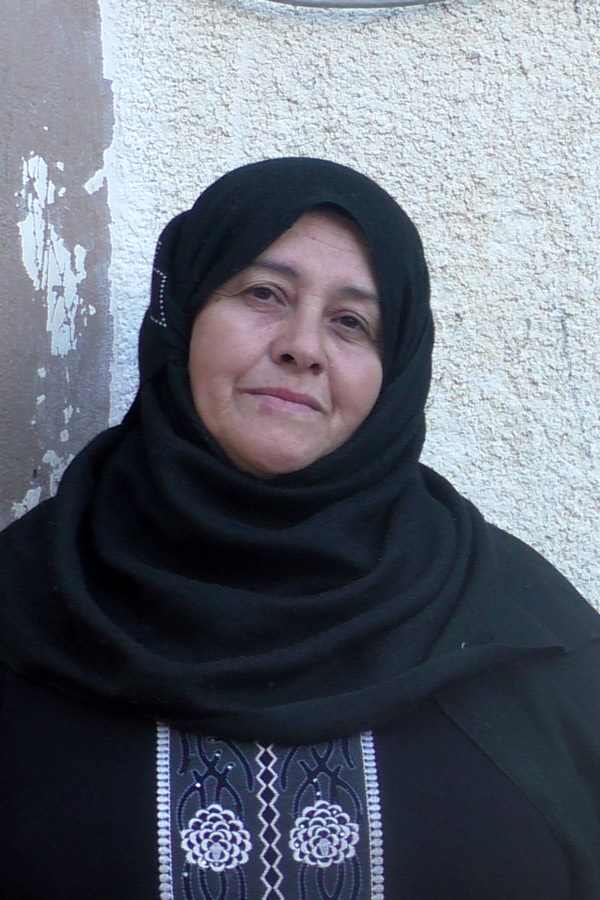 Huda Abu Raidah. Photo by Salma a-Deb’i, B'Tselem, 7 Dec. 2017
