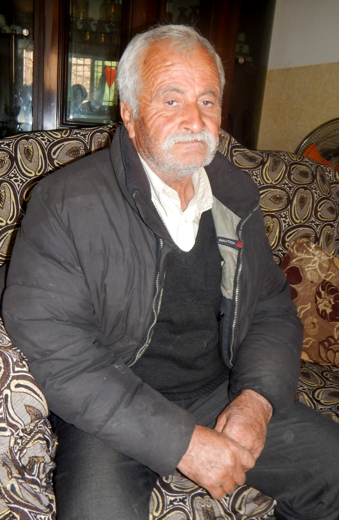 فتحي أبو نعيم.  تصوير: إياد حدّاد، 5.2.2018