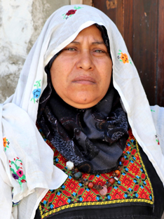Maryam Abu Musa. Photo by Khaled al-'Azayzeh, 18 September 2018.