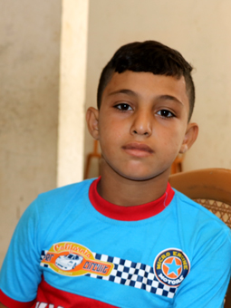 Muhammad Wajih a-Sarsawi. Photo by Muhammad Sabah, B'Tselem, 7 Oct. 2018