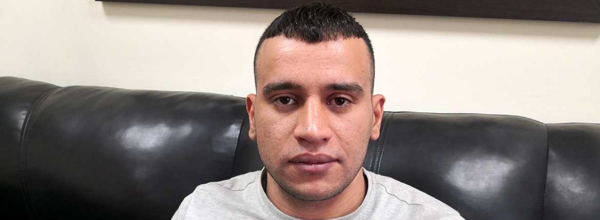 Mu’taz Ja'far Hamad after his release. Photo by Iyad Haddad, B'Tselem, 27 Oct. 2020 Mu’taz Ja'far Hamad after his release. Photo by Iyad Haddad, B'Tselem, 27 Oct. 2020