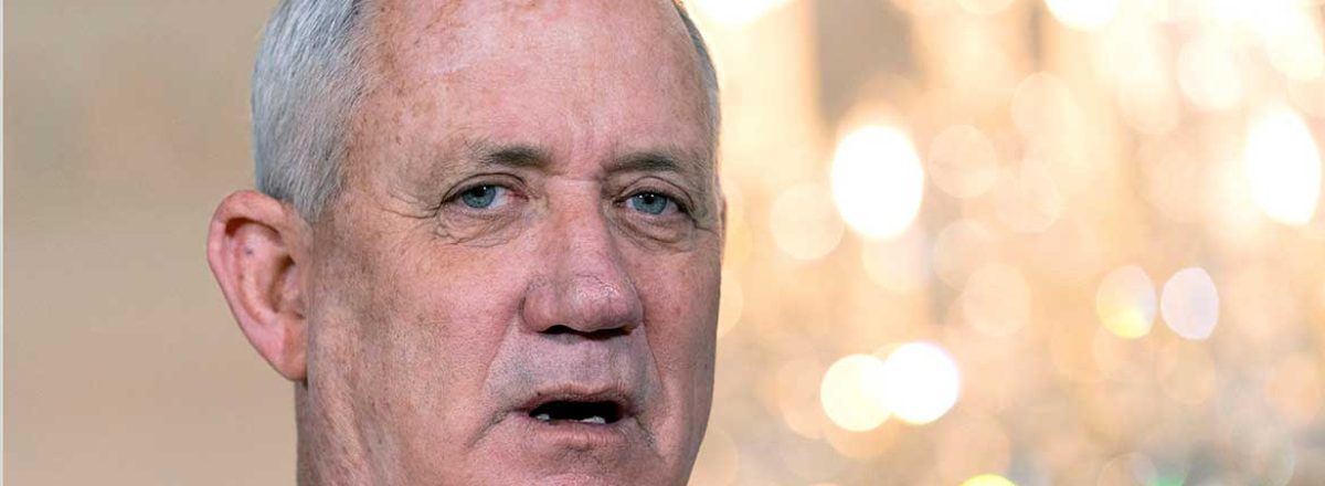 Israeli Minister of Defense, Benny Ganz. Photo: Reuters