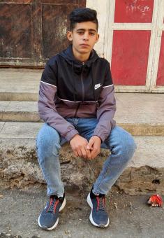 Jihad a-Sharqawi. Photo by Salma a-Deb'i, B'Tselem, 24 Nov. 2021