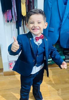 Nabil Kahil at home, before the war and his illness. Photo courtesy of the family