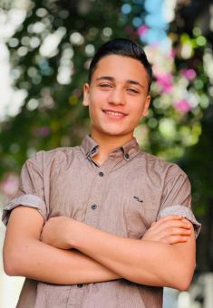 معاذ سالم. الصورة قدمتها الشاهدة مشكورة