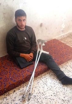 Hamzah Abu Skheleh. Photo courtesy of the witness