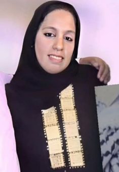 ريم زيدان، والدة ميرفت زيدان. صورة قدمتها الشاهدة مشكورة