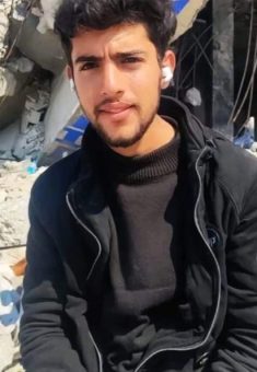 Sha’ban a-Dalu, 17. Photo courtesy of the witness