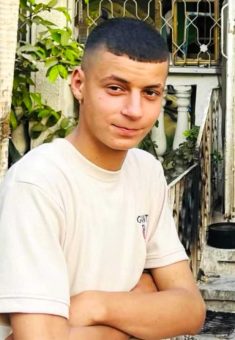 Luaai’s son, Yamen a-Za’anin. Photo courtesy of the witness