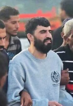 هيثم سالم بعد الإفراج عنه. صورة قدمها الشاهد مشكورًا 
