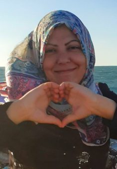 Zuzu, Almaza al-Sultan's sister, who was killed in a bombing. Photo courtesy of the witness