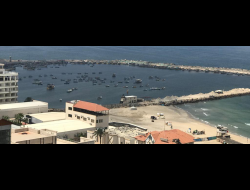  ميناء الصيادين في مدينة غزة. تصوير: محمد صباح، بتسيلم