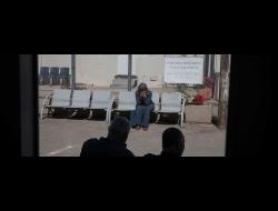 Relative waits to visit detainee at Ofer Prison. Photo: Oren Ziv, activestills.org, 29 Oct 2017