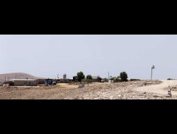 البؤرة الاستيطانيّة "حَفات مِتسبي يهودا/تْسُن كيدار. تصوير:  فايز أبو رميلة، بتسيلم، 22.7.24