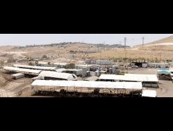 The Lechathila Farm outpost. Photo: Faiz Abu Rmeleh, B’Tselem, 22 July 2024