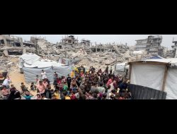 Still from video filmed by Youssef Zanoun