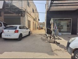 الزقاق الذي أطلق حردان عند مدخله. تصوير: عبد الكريم سعدي، بتسيلم 