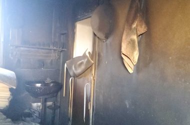 המחסן ששרפו המתנחלים. צילום: סלמא א-דיבעי, בצלם