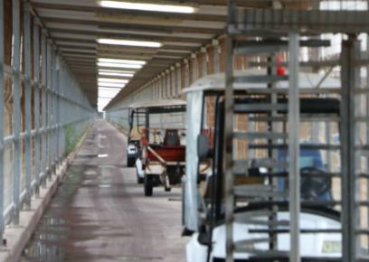 <br />
Erez Crossing deserted. Photo: Muhammad Sabah, B'Tselem, 20 Nov. 2017<br />
<br />
<br />
